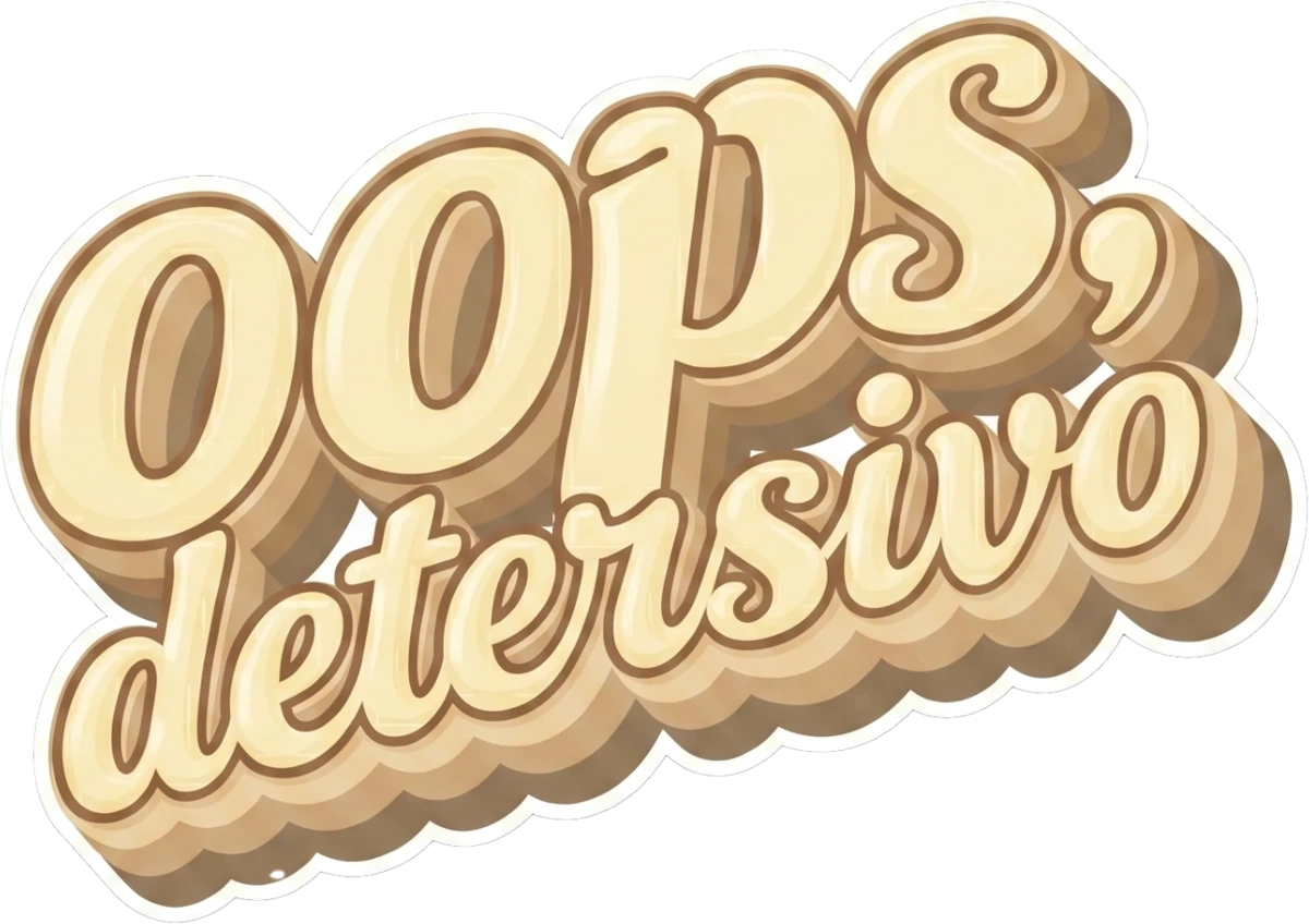 Oops, detersivo