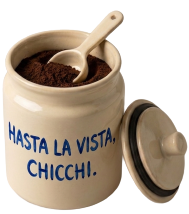 Barattolo da caffè — Hasta la vista, chicchi