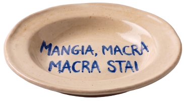 Piatto — Mangia, macra macra stai